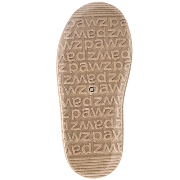 Pawz Beige Slipper Ankle Boot Slipper - Picture 5 of 6